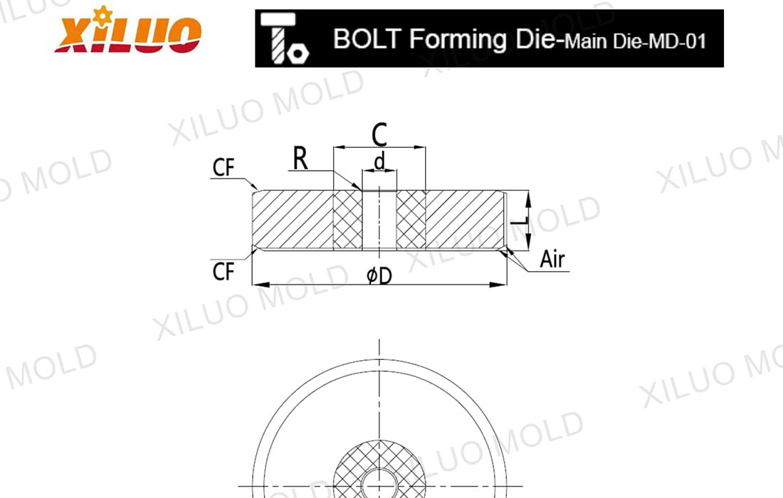 Stirbt für die Bolzenproduktion